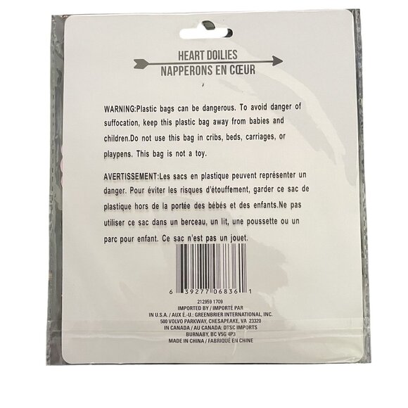 Pink Heart Doilies Paper Romance Valentine's Day Ephemera 30 Plus Crafts mq Junk - Picture 3 of 3